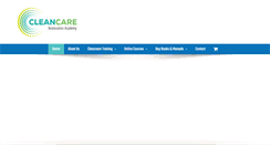 Desktop Screenshot of cleancareseminars.net